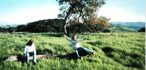 Kids enjoying nature